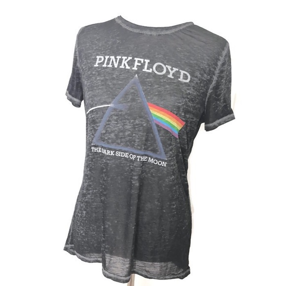 Pink Floyd Tops - Pink Floyd graphic band tee burnout/sheer size L
